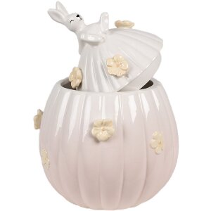 Clayre & Eef 6CE1697 Vorratstopf Hase Ø16x23...