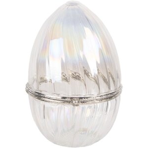 Clayre & Eef 6GL4476 Vorratsglas mit Deckel 9x13 cm...