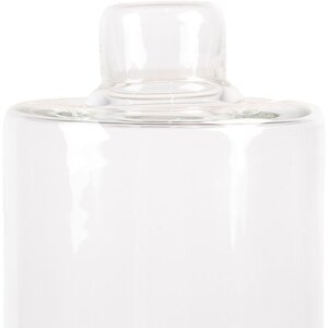 Clayre & Eef 6GL4482 Glasglocke mit Holzsockel Ø 11x17 cm