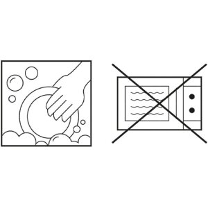 Clayre & Eef 6GL4877 Trinkglas Goldrand 300 ml...
