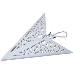 Clayre & Eef 6PA0510L Dekoration Stern Weiß 60x18x60 cm