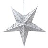 Clayre & Eef 6PA0510L Dekoration Stern Weiß 60x18x60 cm