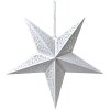 Clayre & Eef 6PA0511L Decorațiune stea alb 60x22x60 cm