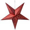 Clayre & Eef 6PA0512XLR Decorațiune Star Red 90x20x90 cm