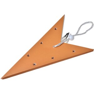 Clayre & Eef 6PA0513M Dekoration Stern Orange...