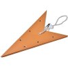 Clayre & Eef 6PA0513M Decorațiune Star Orange 45x15x45 cm