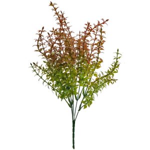 Clayre & Eef 6PL0253 Dekoration Zweig Grün Rot 10x10x40 cm