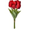 Clayre & Eef 6PL0276 Künstliche Blume Tulpen 10x10x32 cm Rot