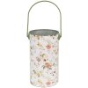 Clayre & Eef 6Y5511L Găleată decorativă cu model floral Ø 19x27 cm