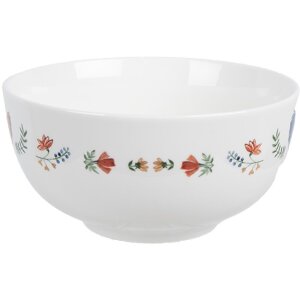 Clayre & Eef CARYBO Schale Keramik Weiß...