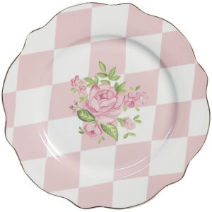 Clayre & Eef SWRDP Kleiner Teller Ø 20x2 cm