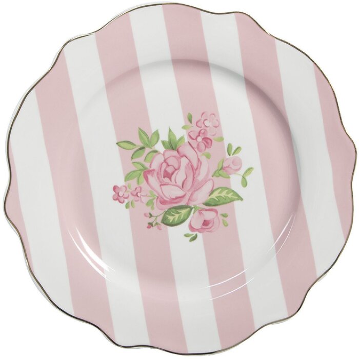 Clayre & Eef SWRDP-2 Kleiner Teller Ø 20x2 cm