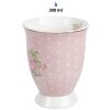 Clayre & Eef SWRMU-2 Becher Porzellan Rosa Violett 12x8x10cm 300ml