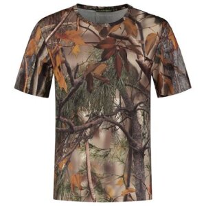 Stealth Gear T-Shirt Kurzarm Camo Forest Print...