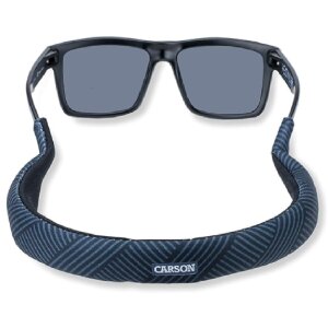 Carson Schwimmende Brillenschnur FA-10(01) Schwarz bis...