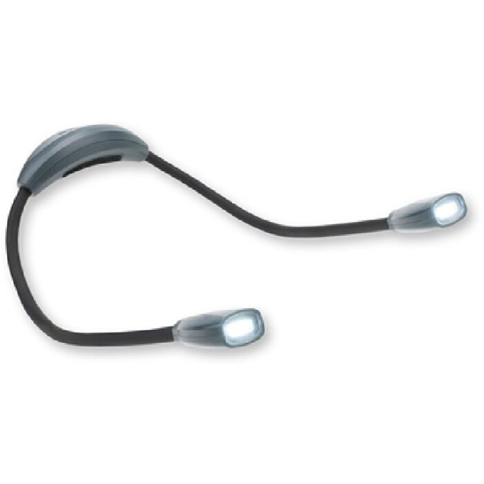 Carson Halsleuchte NL-10 DUAL LED Freihändig Verstellbar Schwanenhals 70 Lumen