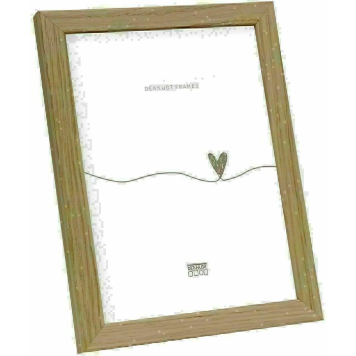 Deknudt S47CJ1 ramă foto lemn masiv stejar natural 24x30 cm