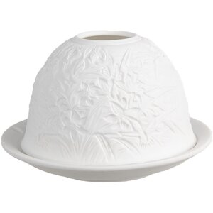 Clayre & Eef 6CE1825 Teelichthalter Porzellan...