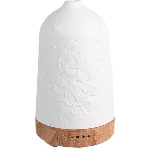 Clayre & Eef 6CE1838 Duftöl-Diffusor Weiß...