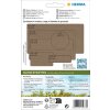 HERMA 2073 Vielzwecketiketten 25x40mm Silphie-Papier zur Handbeschriftung