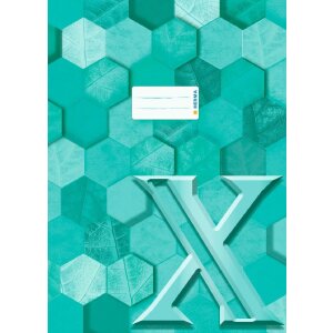 HERMA 20088 Heftschoner Karton X A4 Türkis