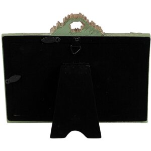 Clayre & Eef 2F1140 Fotorahmen Grün Gold 17x2x14...