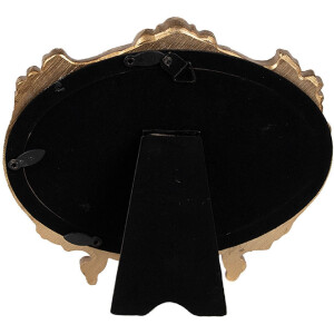 Clayre & Eef 2F1144 Rama foto aurie 17x2x15 cm / 10x15 cm Oval Baroque