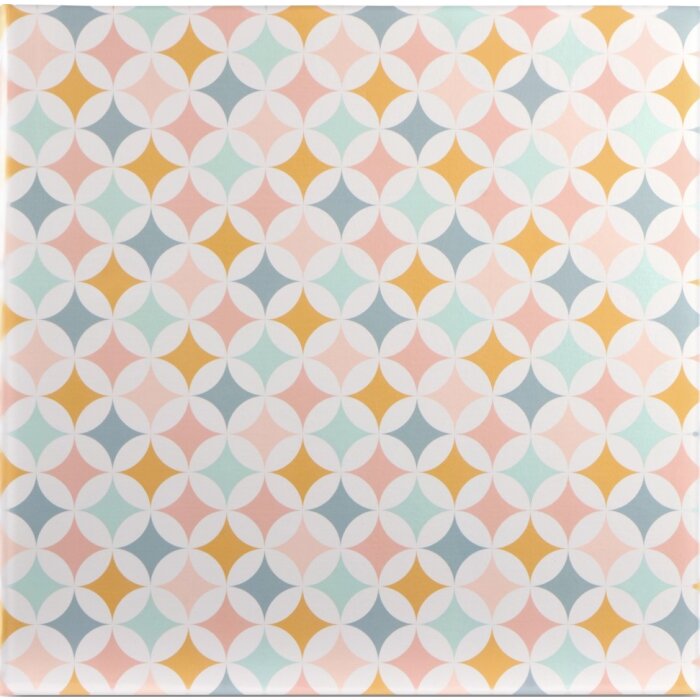 Hama 00007522 Memo-Album Sixties Squares 200 Fotos 10x15 cm