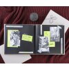 Hama Jumbo-Album Memories 30x30 cm 50 schwarze Seiten Grau
