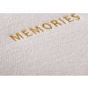 Hama Jumbo-Album Memories 30x30 cm 50 schwarze Seiten Grau