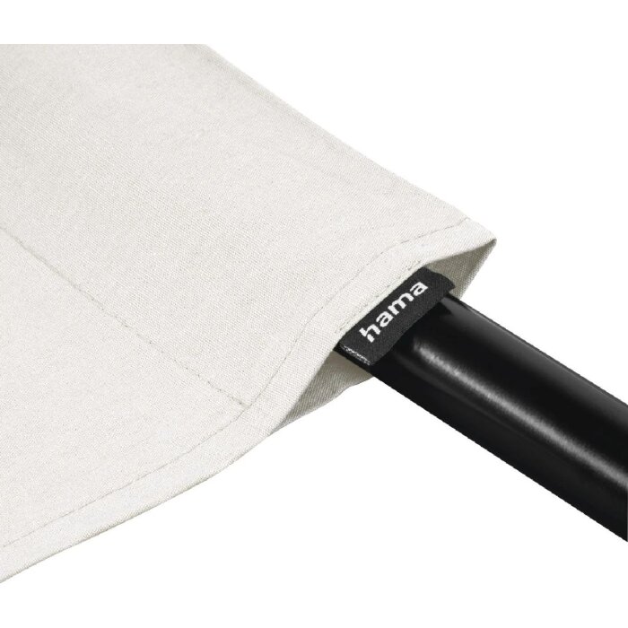 Hama Fotostudio-Hintergrund Stoff 2,95x6 m Weiß