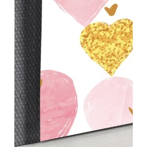 Hama Bilderrahmen Muro mit Schnur und Klammern Weiß 16,5 x 21,5 cm