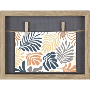 Hama Bilderrahmen Muro mit Schnur und Klammern Eiche 16,5...