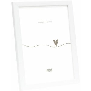 Deknudt S41JK1 Fotorahmen Holz Weiß 20x20 cm