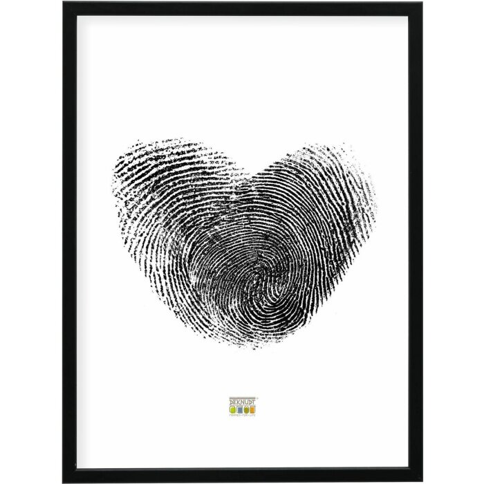 Deknudt S41JL2 Holzrahmen Schwarz 15,0 x 15,0 cm