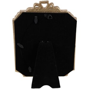 Clayre & Eef 2F1154 Fotorahmen Grün Goldfarbig...