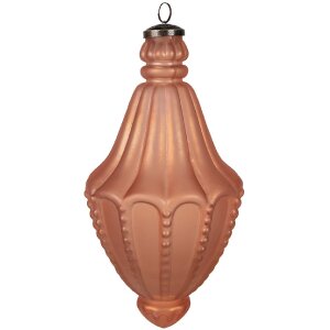 Clayre & Eef 6GL4518 Christbaumkugel Orange Ø...