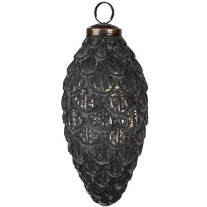 Clayre & Eef 6GL4521 Christbaumkugel Ø 7x15 cm...