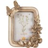 Clayre & Eef 2F1101 Fotorahmen Goldfarbig 17x3x23 cm / 10x15 cm
