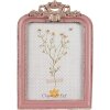 Clayre & Eef 2F1103 Cadru foto roz argintiu 13x2x20 cm 10x15 cm