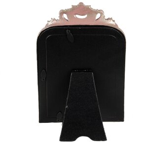 Clayre & Eef 2F1104 Fotorahmen Rosa Silber 16x2x23 cm...