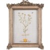 Clayre & Eef 2F1112 Fotorahmen Goldfarbig 18x2x24 cm 13x18 cm Romantisch