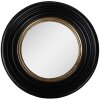 Clayre & Eef Oglindă 62S302 Ø 31x4 cm Aur negru Retro Vintage