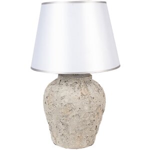 Clayre & Eef 6LMC0087 Tischlampe Ø 35x59 cm...