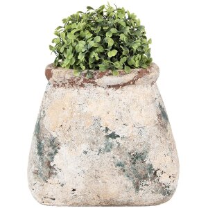 Clayre & Eef 6TE0536L Blumentopf 22x15x19 cm