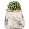 Clayre & Eef 6TE0536L Blumentopf 22x15x19 cm
