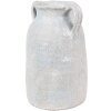 Clayre & Eef 6TE0537S Dekoration Vase Grau Beige 15x12x20 cm