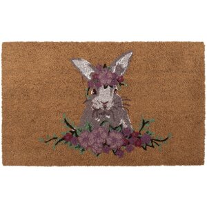 Clayre & Eef Türmatte Braun Beige 75x45x1 cm...