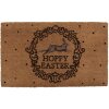 Clayre & Eef RFLMC Covoraș de ușă Hoppy Easter 75x45x1 cm Brown