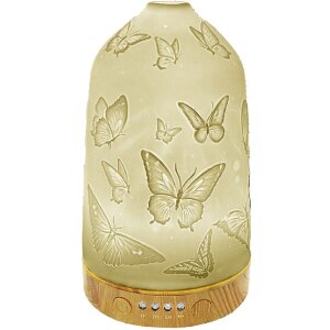 Difuzor de ulei parfumat Clayre & Eef fluturi...